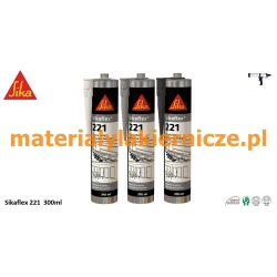 SIKA SIKAFLEX 221  300ml materialylakiernicze.pl